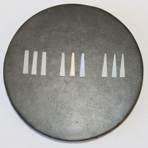 Delrin Plectra, pre cut (per 10)