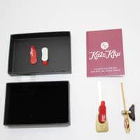 Desk hooks for upright piano, fixed, gold