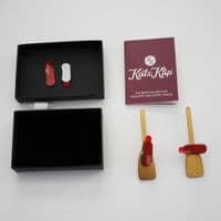 Desk hooks for upright piano, fixed, gold