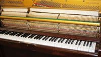 Elysian 108cm Studio Upright Piano Mahogany c1990