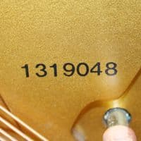 Elysian 108cm Studio Upright Piano Mahogany c1990