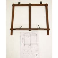 Folding Music Desk for traditional upright piano