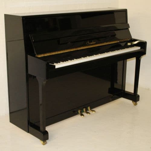 Irmler 111cm traditional upright piano Black secondhand
