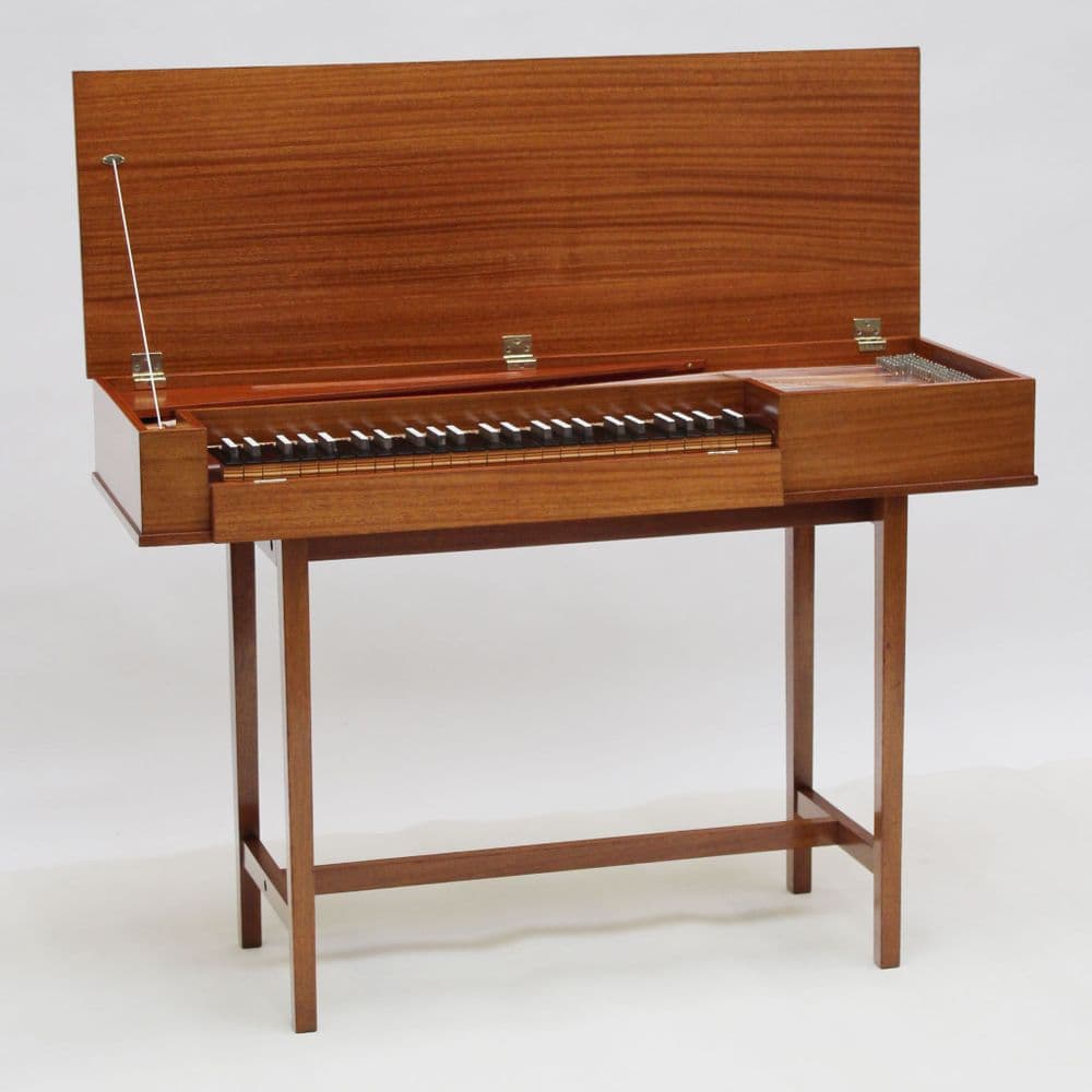 John Morley 4 octave Clavichord Mahogany c1965