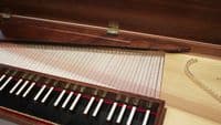 John Morley 4 octave Clavichord Mahogany c1986