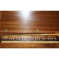 John Morley 4 octave Clavichord Mahogany c1986