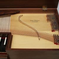 John Morley 4 octave Clavichord Mahogany c1986