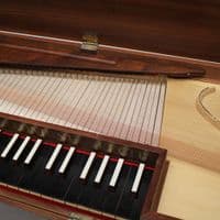 John Morley 4 octave Clavichord Mahogany c1986