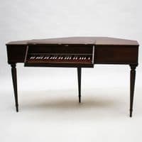 John Morley 4 Octave Virginal Walnut c1974