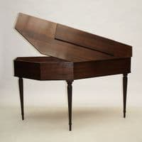 John Morley 4 Octave Virginal Walnut c1974