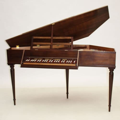 John Morley 4 Octave Virginal Walnut c1974