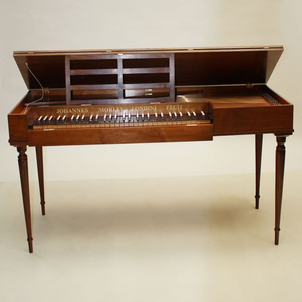 John Morley 5 Octave Clavichord Walnut c1979