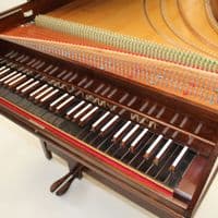 John Morley Single Manual Harpsichord Rosewood No.2126 c1971