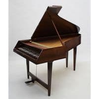 John Morley Single Manual Harpsichord Rosewood No.2126 c1971
