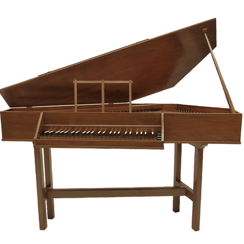John Morley Virginal 4 Octave Walnut c1960