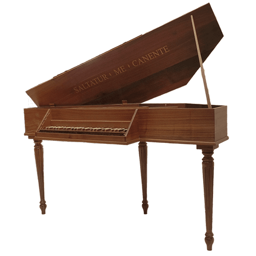 John Morley Virginal 4 Octave Walnut c2009