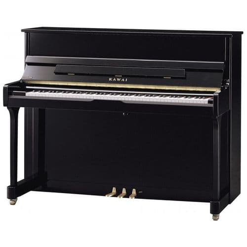 Kawai K2 114cm Traditional Upright Piano Black c2007