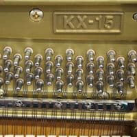 Kawai KX-15 114cm Traditional Upright Piano Mahogany c2005