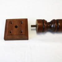 Legs screws - duel ended metal to wood with insert