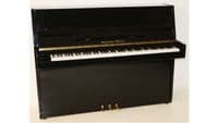 Monington and Weston 108cm Modern Upright Piano Black c2010