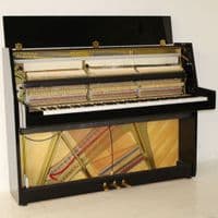 Monington and Weston 108cm Modern Upright Piano Black c2010