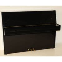 Monington and Weston 108cm Modern Upright Piano Black c2010