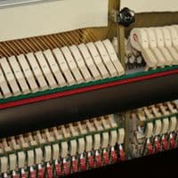 Monington and Weston 108cm Modern Upright Piano Dark Mahogany c2018