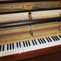 Monington and Weston 110cm Upright Piano Mahogany c2003