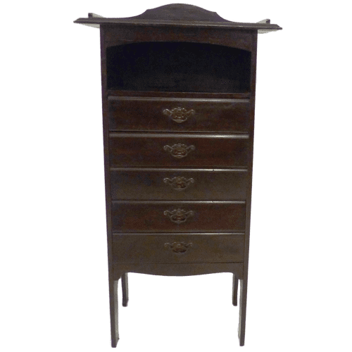 Music Cabinet Mahogany