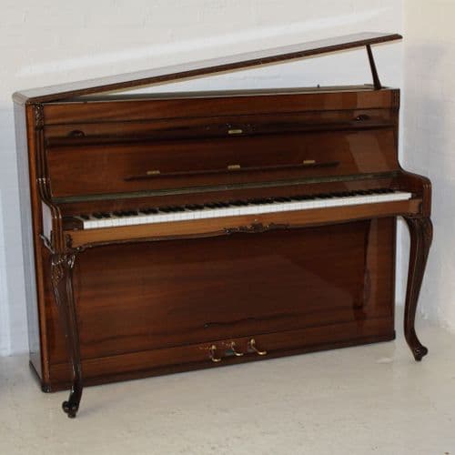 Petrof 106cm upright piano Mahogany c1989