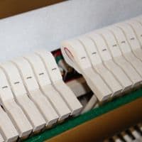 Ritmuller 118cm Traditional Upright Piano Walnut c2019