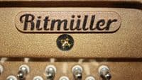 Ritmuller RC112S Classic Modern Upright Piano Black NEW