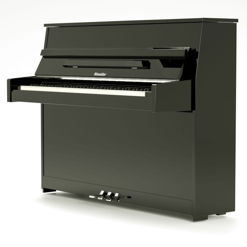 Ritmuller RC112S Modern Upright Piano Black NEW