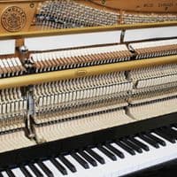 Ritmuller RS122 Traditional Upright Piano Black New