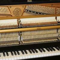 Ritmuller Superior RS114 Traditional Upright Piano Black Polished NEW