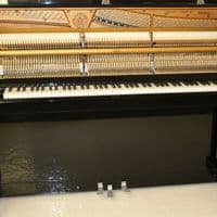 Ritmuller Superior RS114 Traditional Upright Piano Black Polished NEW