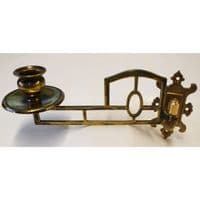 Sconces - Antique Brass Piano Candle Sconces