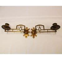 Sconces - Antique Brass Piano Candle Sconces
