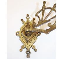 Sconces - Ships Wheel decorative brass sconces antique