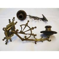 Sconces - Ships Wheel decorative brass sconces antique