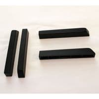 Sharp for piano key black plastic