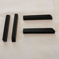 Sharp for piano key black plastic