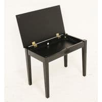 Solo Box Stool with music storage Black SH