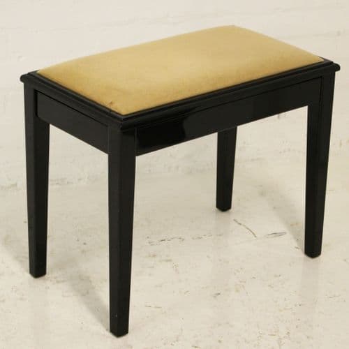 Solo Box Stool with music storage Black SH