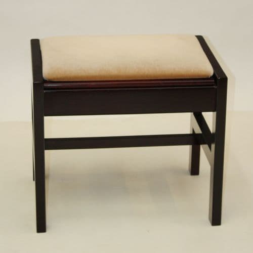 Solo Box Stool with music storage Rosewood SH