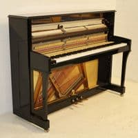 Steinmayer 110cm Traditional Upright Piano Black c2009