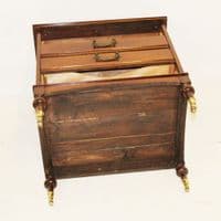 Stone 4 drawer music cabinet, vintage