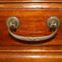 Stone 4 drawer music cabinet, vintage