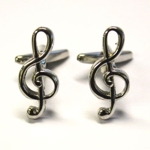 Treble Clef Cufflinks