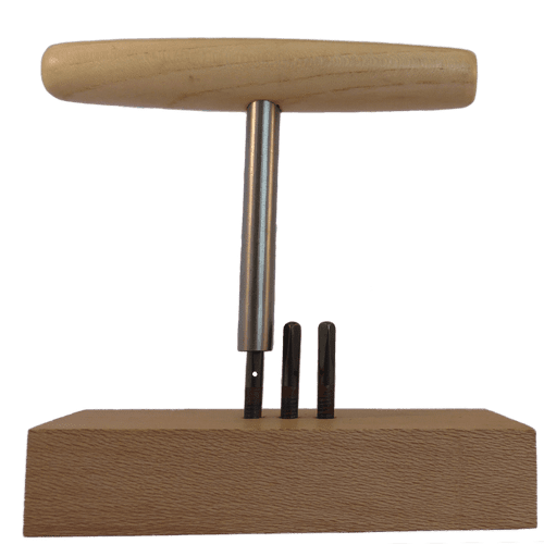 Tuning Hammer for Harpsichords and Clavichords (F beech)